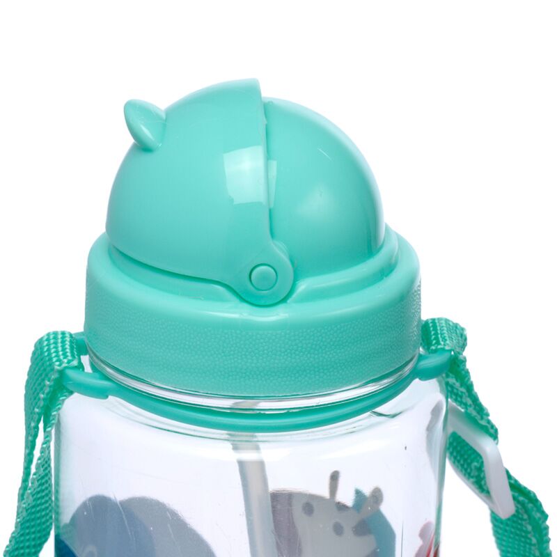 Παιδικό Παγούρι Με Καλαμάκι – Ζωάκια Ζούγκλας 450ml