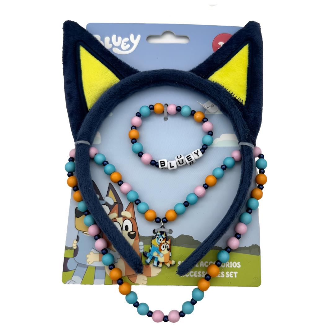 Παιδικό πακέτο κοσμημάτων Bluey (3τμχ)