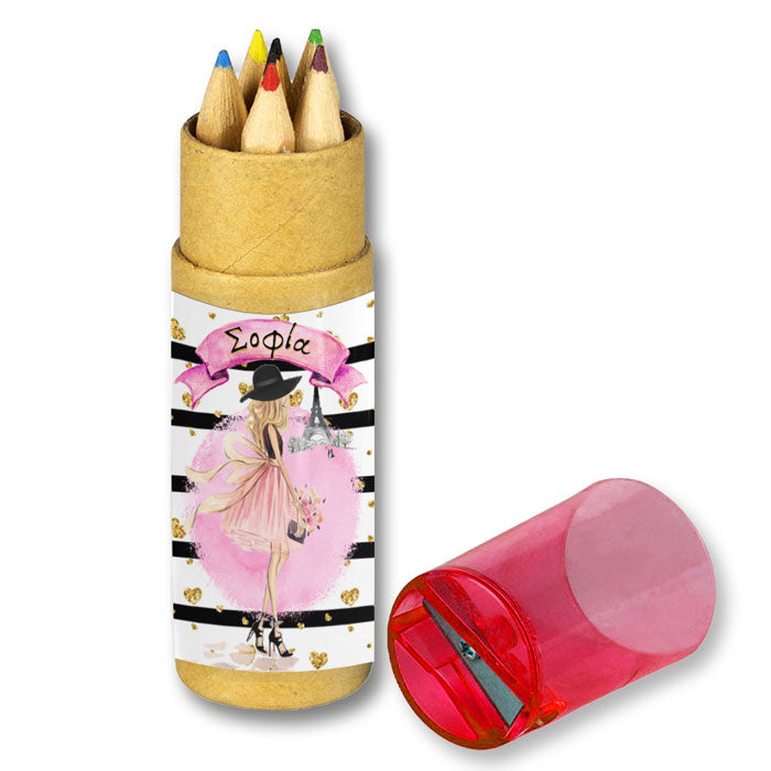 Ξυλομπογιές Girl in Paris