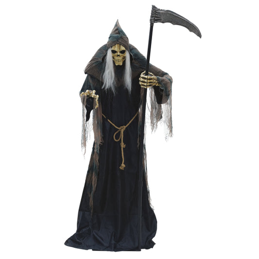 Animatronic XL Φιγούρα Halloween - Χάρος με Δρεπάνι 182cm
