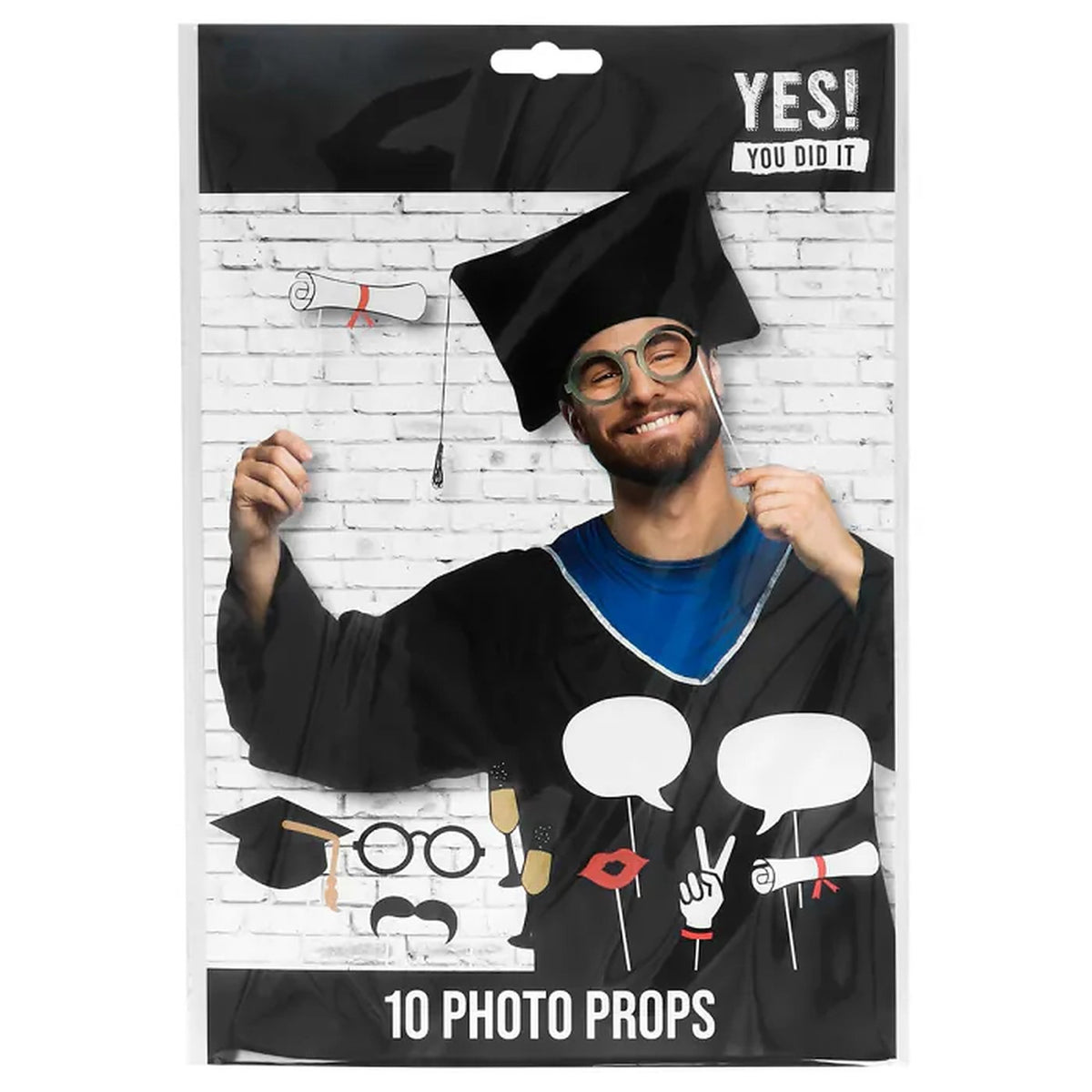 Photobooth Props - Αποφοίτησης (10 τεμ)