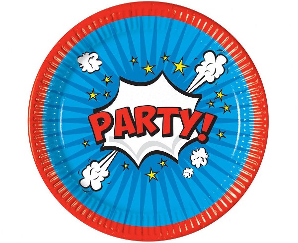 Πιάτα Boom Party (8 τεμ)