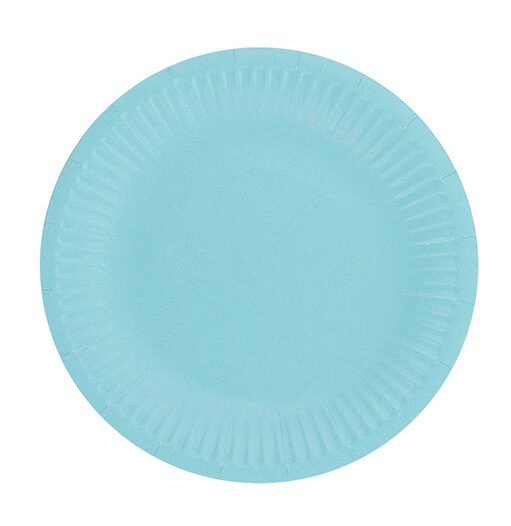 Πιάτα γλυκού Γαλάζια (6 τεμ)