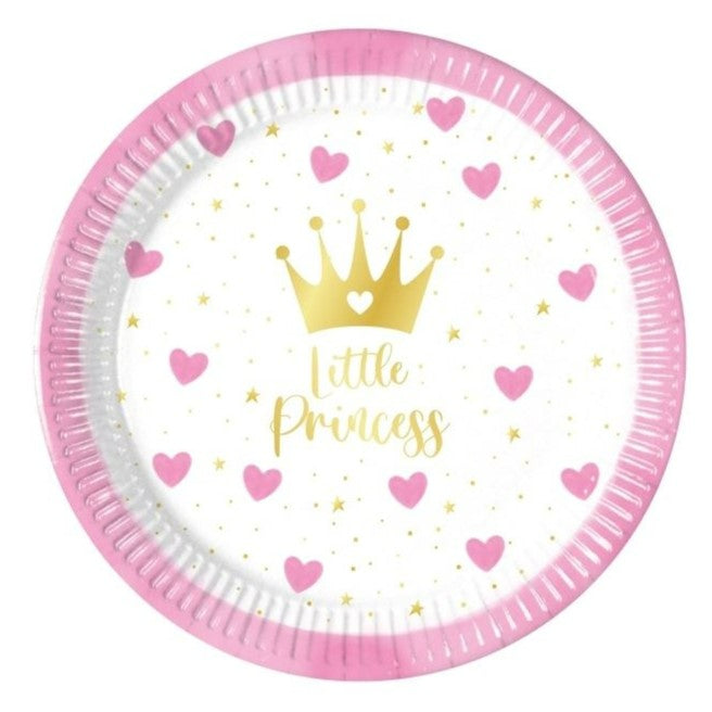 Πιάτα γλυκού Little Princess (8 τεμ)
