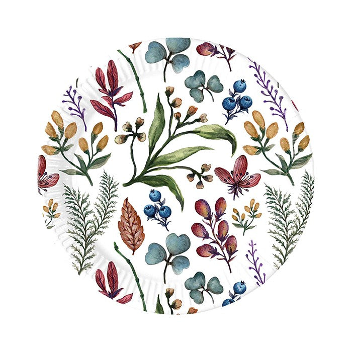 Πιάτα γλυκού Botanical (8 τεμ)