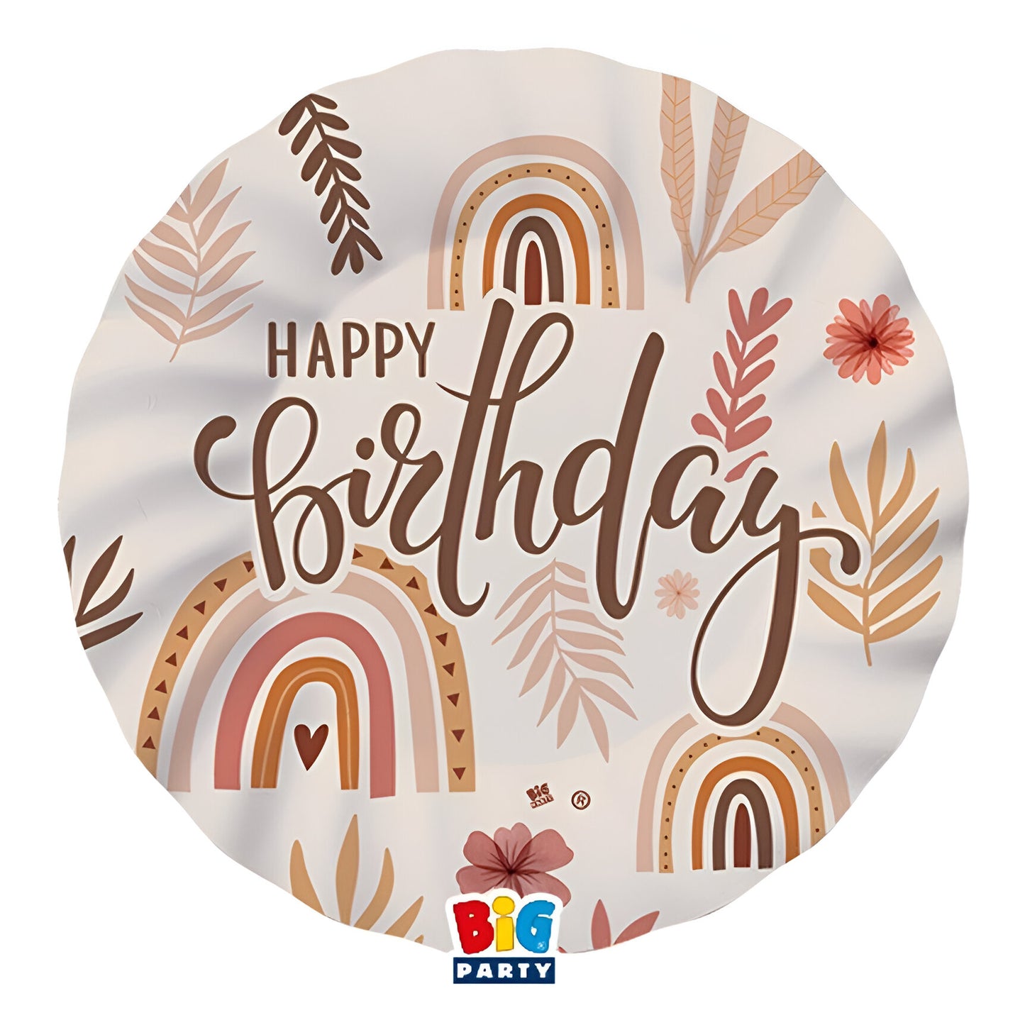 Πιάτα πάρτυ - Boho ουράνιο τόξο (8 τεμ)