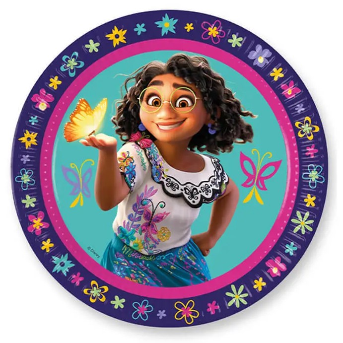 Πιάτα πάρτυ Encanto (8 τεμ)