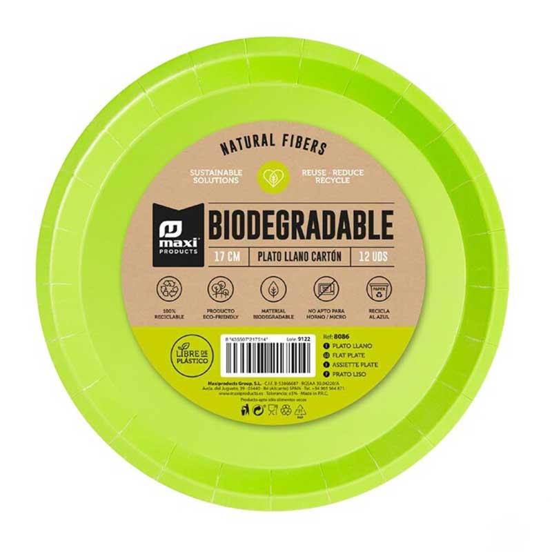 Πιάτα πάρτυ Λαχανί (12 τεμ)