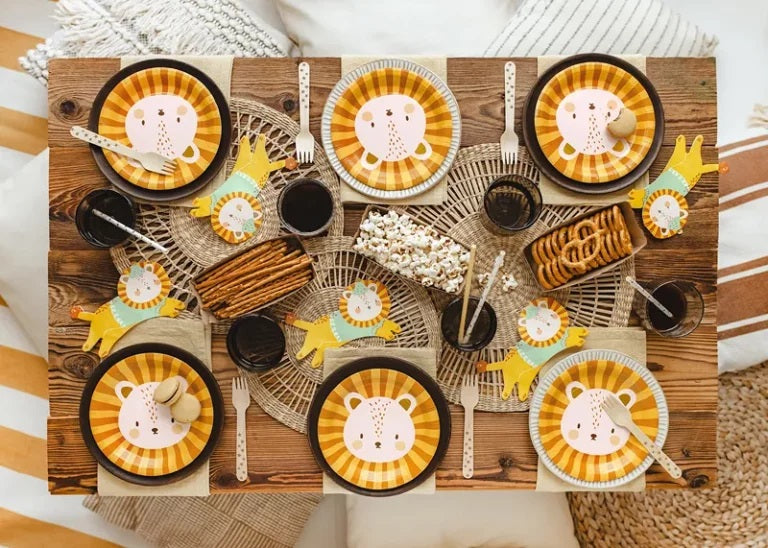 Πιάτα πάρτυ Λιονταράκι (6 τεμ)