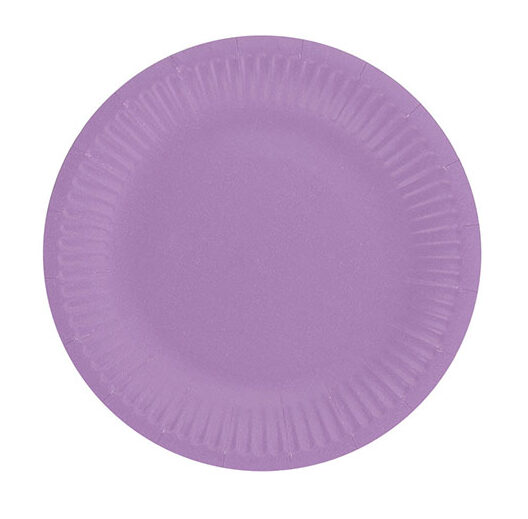 Πιάτα πάρτυ Μοβ (6 τεμ)