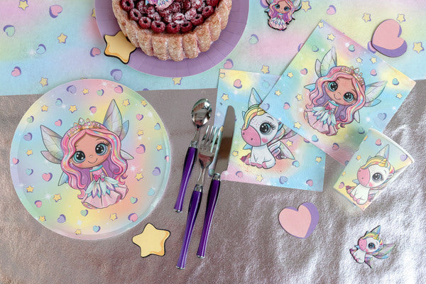 Πιάτα πάρτυ Νεράιδα (10 τεμ)