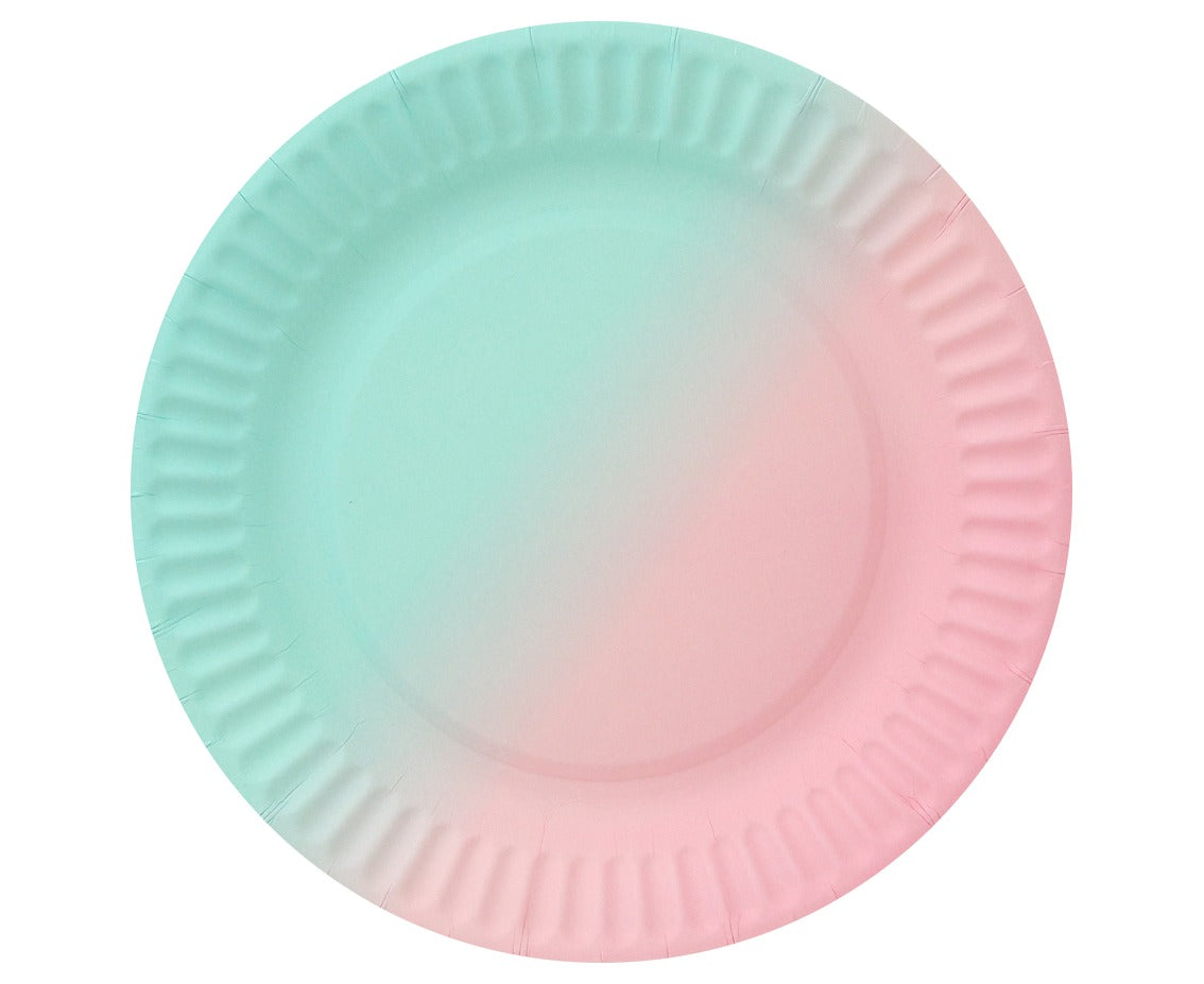 Πιάτα πάρτυ Όμπρε (6 τεμ)