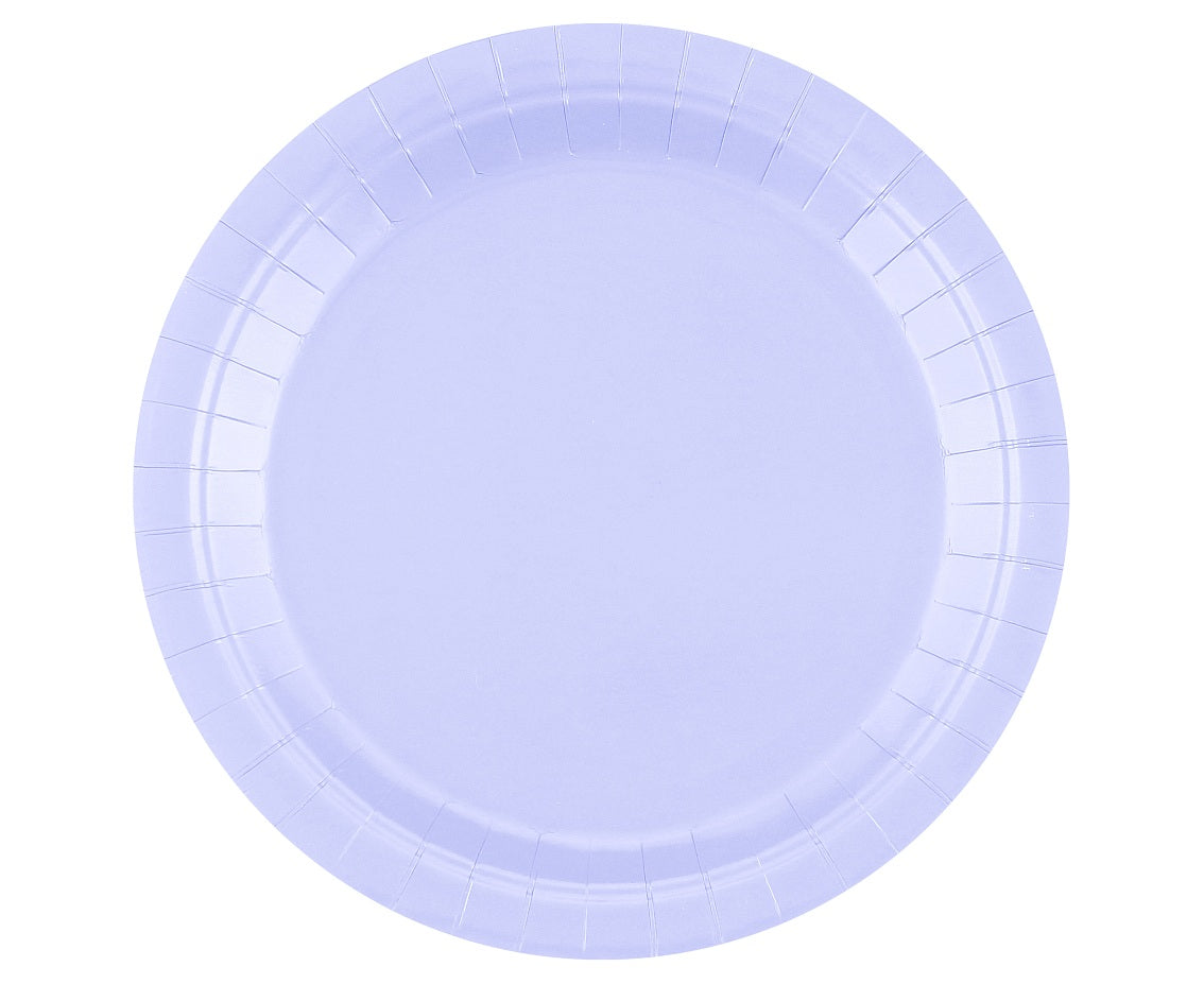 Πιάτα φαγητού Λιλά (14 τεμ)
