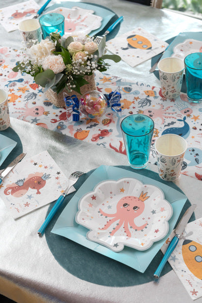 Πιάτα φαγητού Little Sailor (10 τεμ)