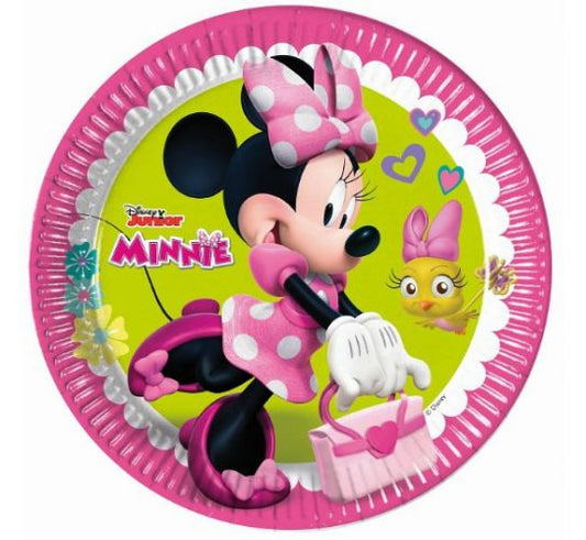 Πιάτα φαγητού Minnie Happy Helpers (8 τεμ)