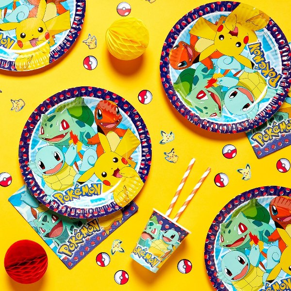 Πιάτα φαγητού Pokemon (8 τεμ)