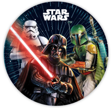 Πιάτα φαγητού Star Wars Galaxy (8 τεμ)