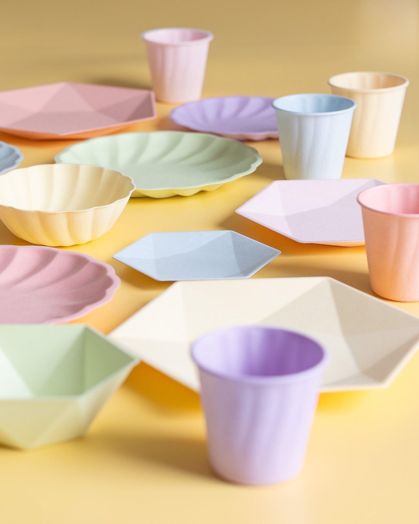 Πιάτα φαγητού Vert Décor γαλάζια (6 τεμ)