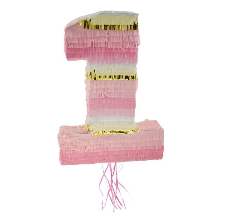 Πινιάτα Αριθμός 1 Ροζ