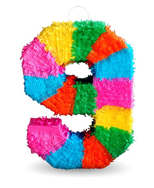 Πινιάτα για πάρτυ Αριθμός 9