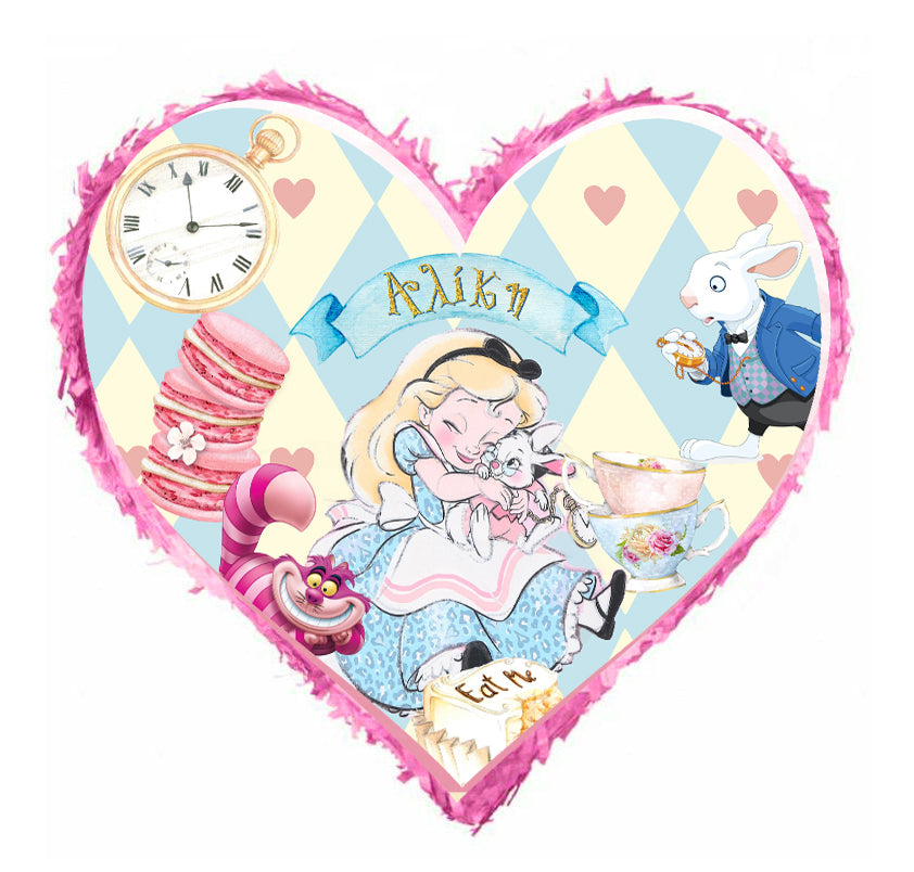 Πινιάτα καρδιά - Αλίκη στη Χώρα των Θαυμάτων