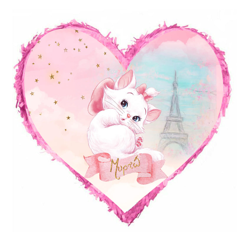 Πινιάτα καρδιά Αριστόγατες Marie