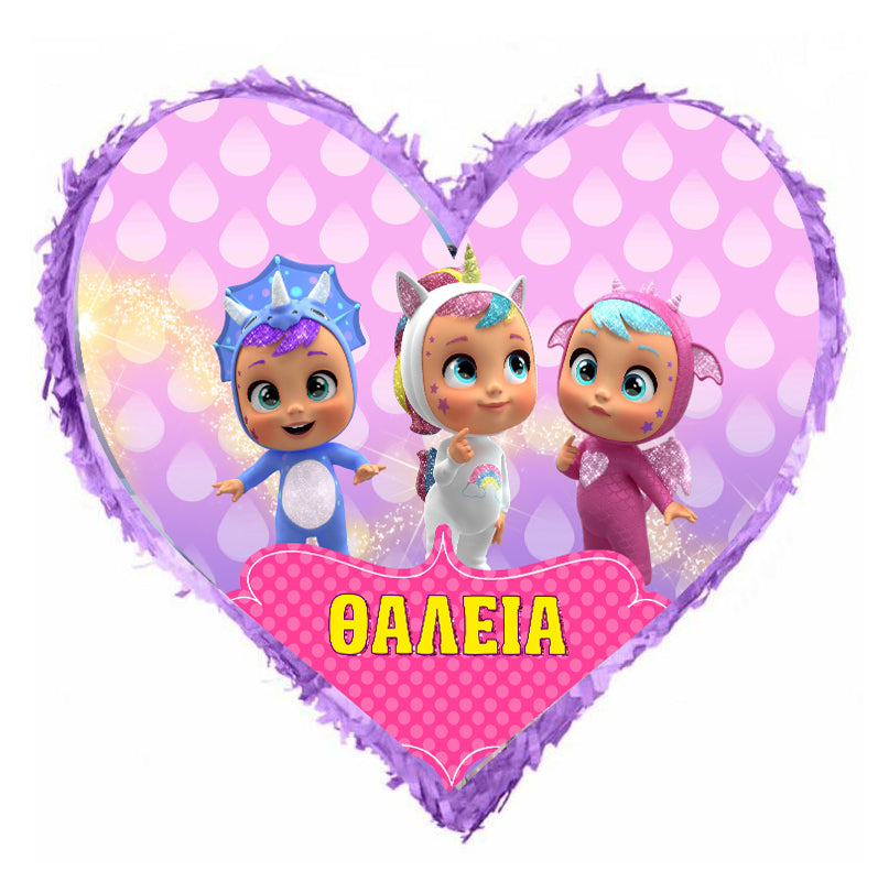 Πινιάτα καρδιά Κλαψουλίνια