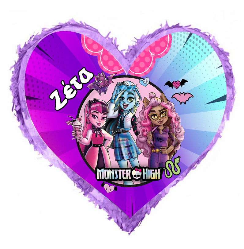 Πινιάτα καρδιά Monster High