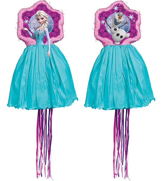 Πινιάτα με κορδέλες Έλσα Frozen