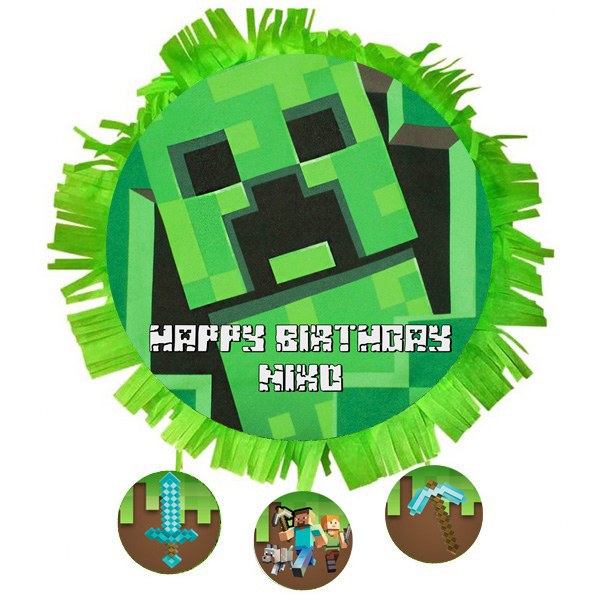Πινιάτα Minecraft 2
