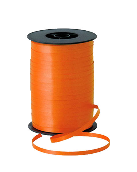 Πορτοκαλί Ξυλοκορδέλα για μπαλόνια 500μ