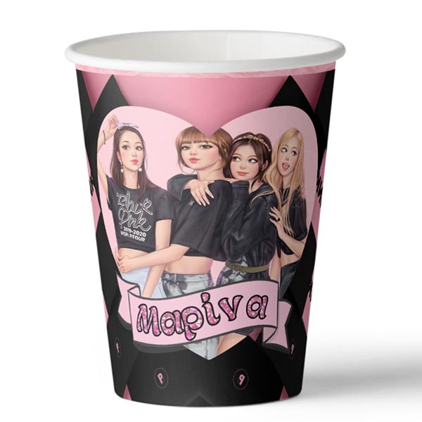 Ποτήρια πάρτυ Blackpink (8 τεμ)