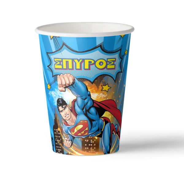 Ποτήρια Superman (8 τεμ)