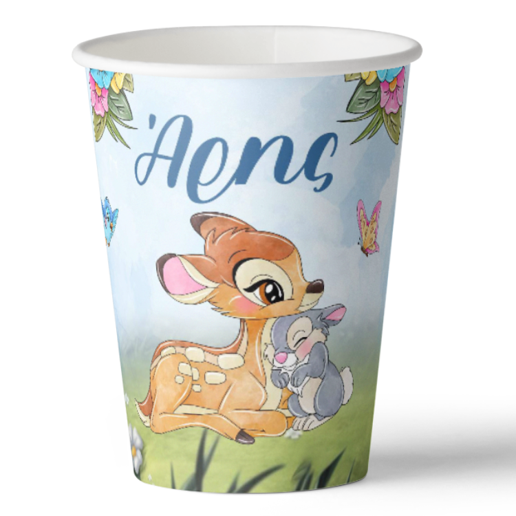 Ποτήρια Ελαφάκι Bambi (8 τεμ)