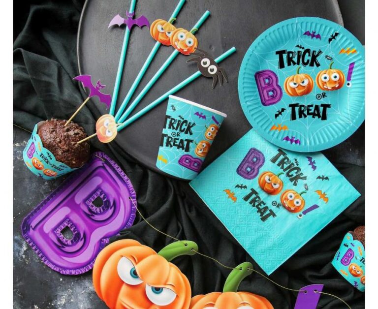 Ποτήρια Halloween Boo – Trick Or Treat (6 τεμ)