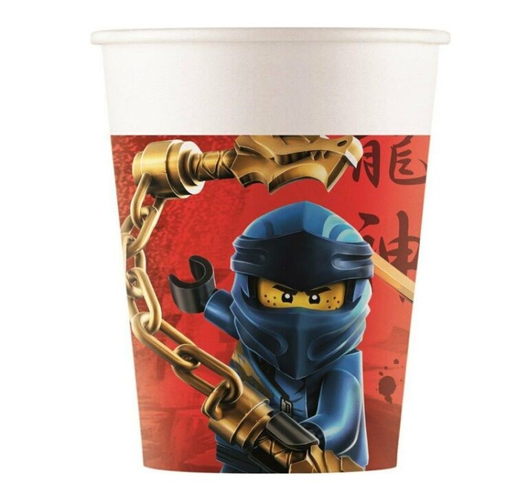 Ποτήρια Lego Ninjago (8 τεμ)