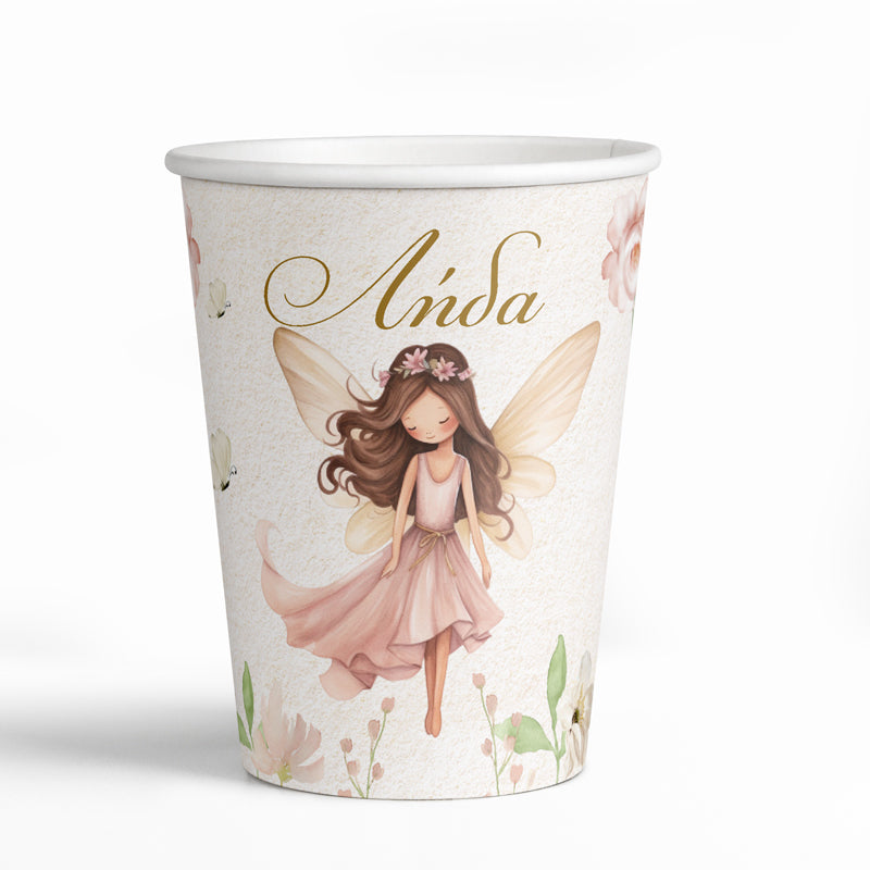 Ποτήρια με όνομα Νεραϊδοχώρα (8 τεμ)