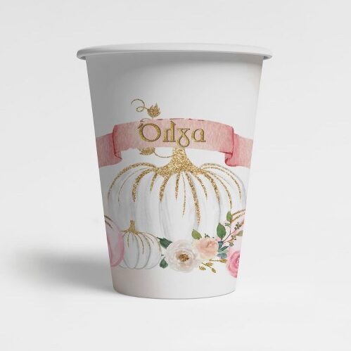 Ποτήρια με θέμα Κολοκύθα (8 τεμ)