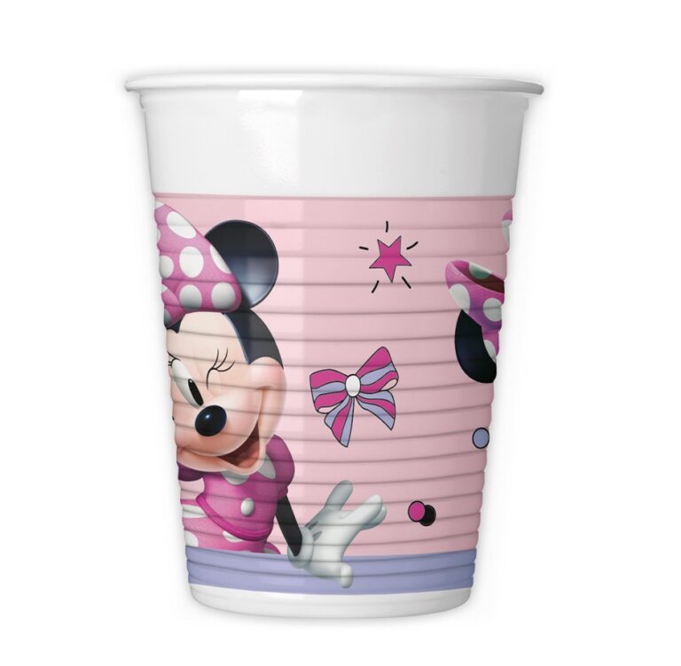 Ποτήρια πάρτυ Minnie Junior (8 τεμ)