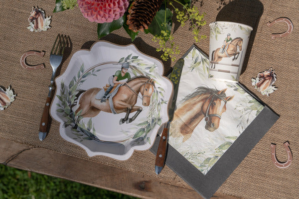 Ποτήρια πάρτυ Άλογο – Ιππασία (10 τεμ)