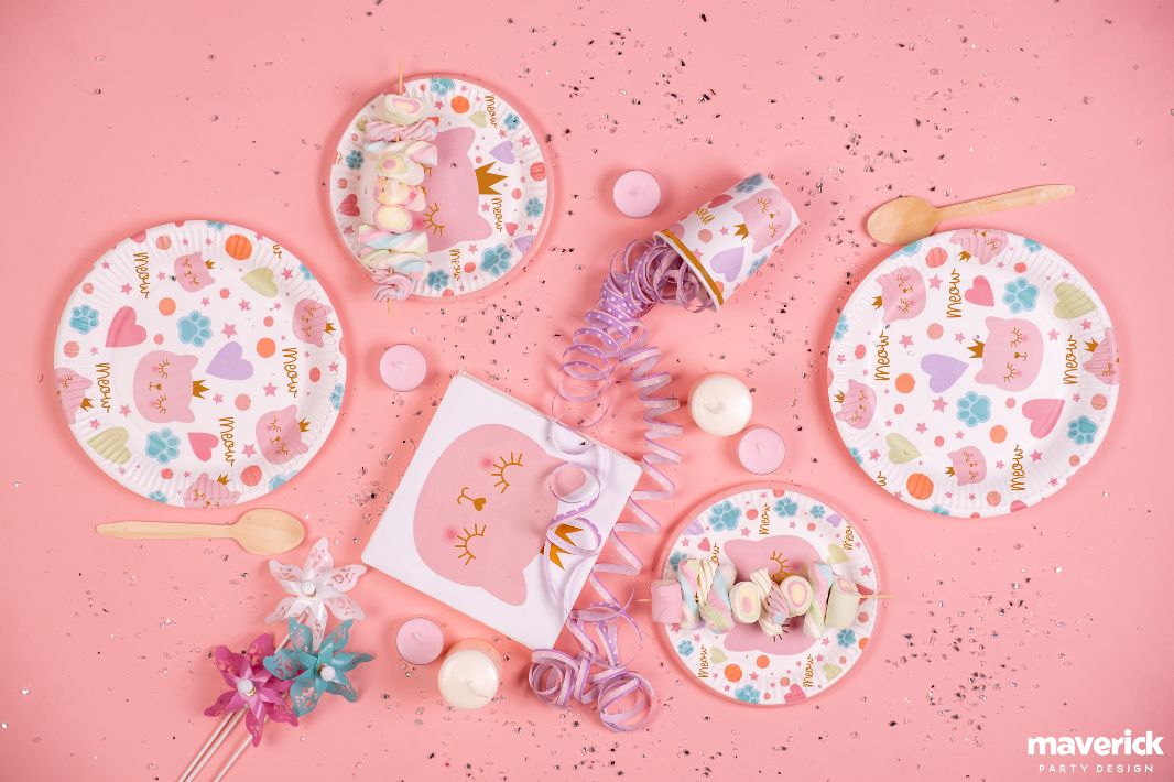 Ποτήρια πάρτυ Γατούλα Πριγκίπισσα (8 τεμ)