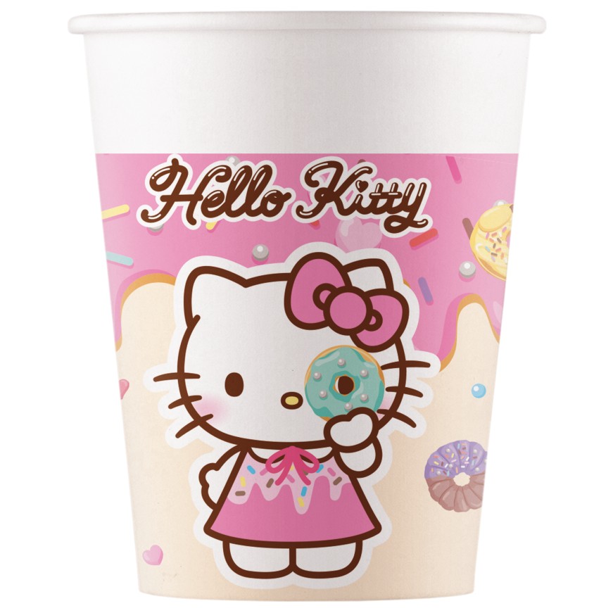 Ποτήρια πάρτι Hello Kitty & Kuromi (8 τεμ)