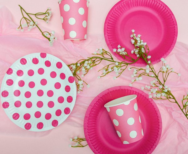 Ποτήρια πάρτυ Ματζέντα (6 τεμ)