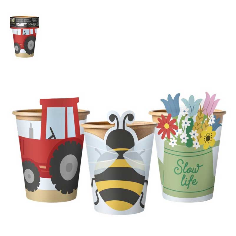 Ποτήρια πάρτυ Φάρμα (6 τεμ)