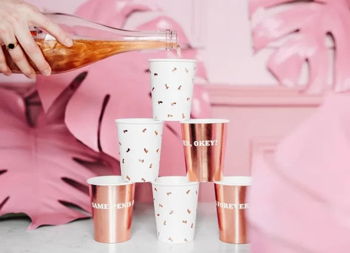 Ποτήρια πάρτυ Same penis forever (6 τεμ)