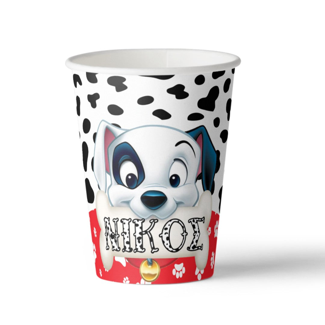 Ποτήρια Σκυλιά της Δαλματίας (8 τεμ)