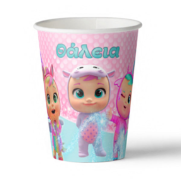 Ποτήρια πάρτυ Κλαψουλίνια (8 τεμ)