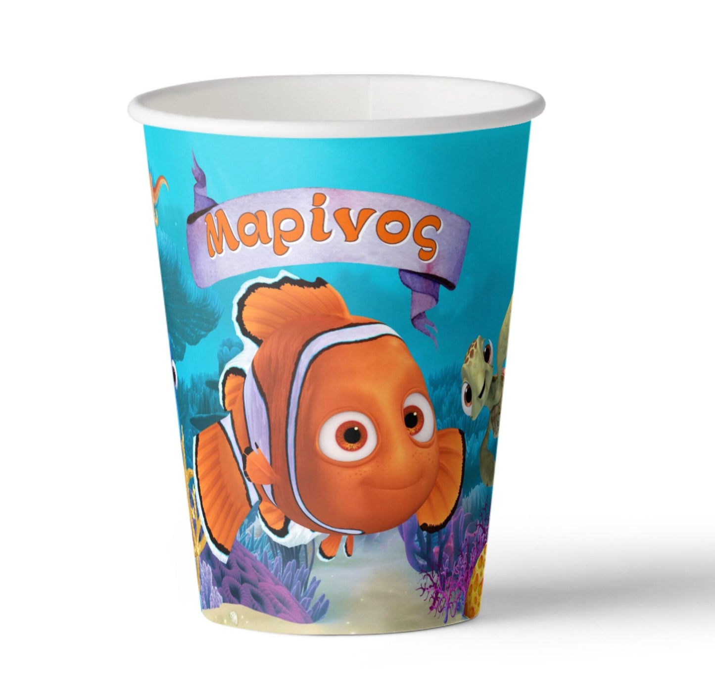 Ποτήρια πάρτυ Ψάρι Κλόουν (8 τεμ)
