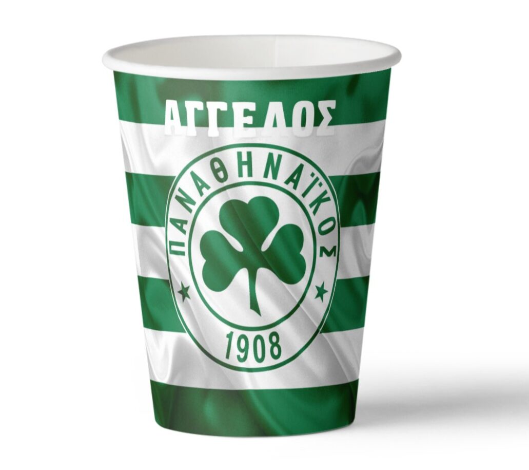 Ποτήρια πάρτυ Παναθηναϊκός (8 τεμ)