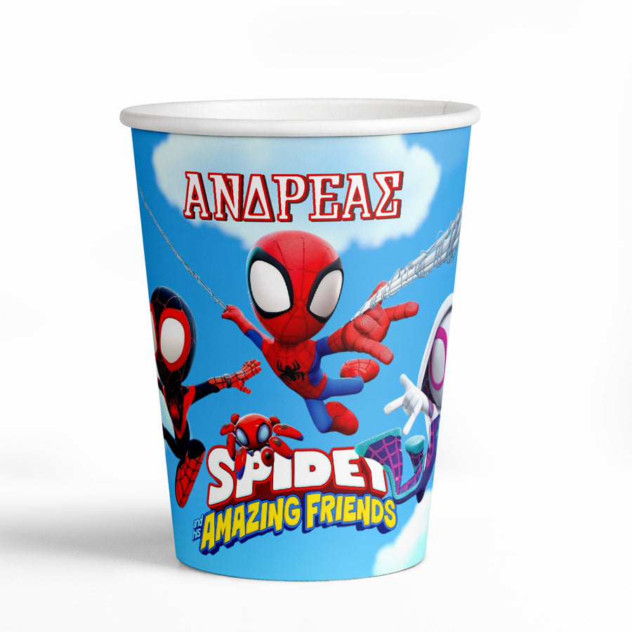 Ποτήρια πάρτυ Spidey (8 τεμ)